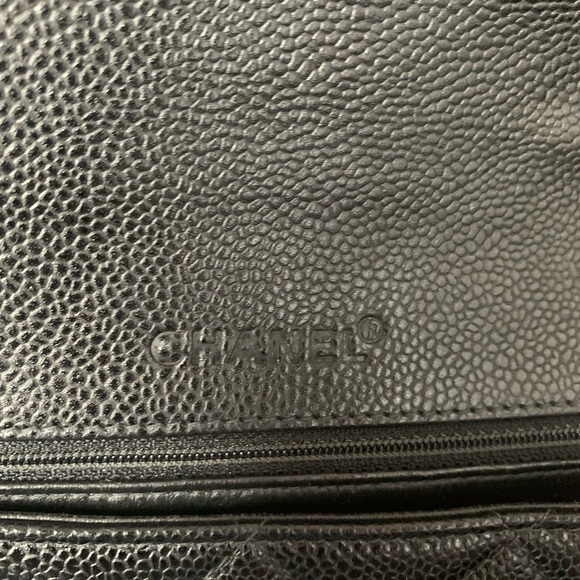SOLDfirm price- Chanel Vintage Jumbo Caviar Flap - Picture 9 of 17
